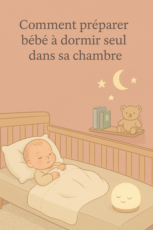 Comment accompagner bébé pour qu'il dorme seul dans sa chambre ?