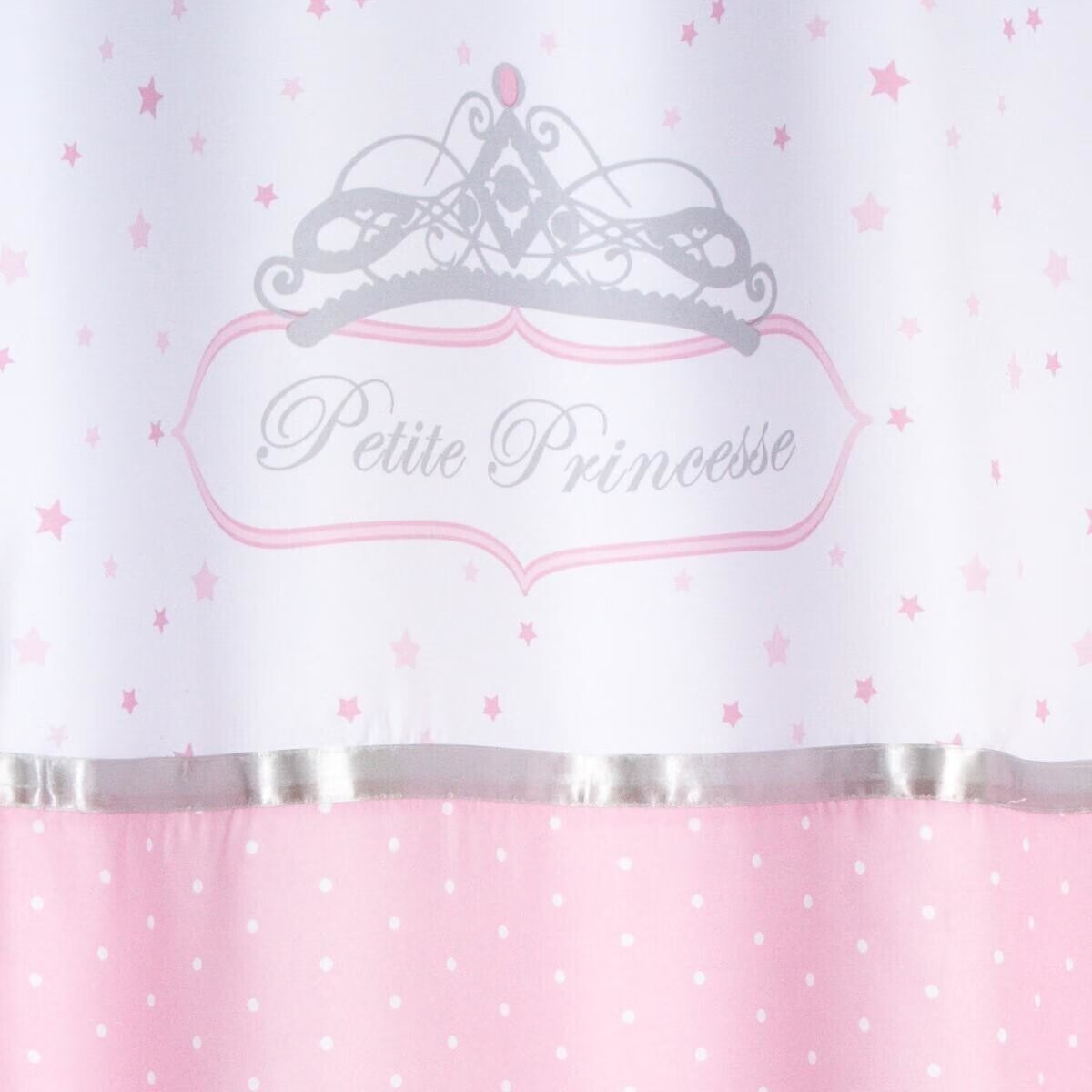 RIDEAU ENFANT FILLE JOLIE PRINCESSE-MOTIFS POÉTIQUE & NOEUDS SATINÉS