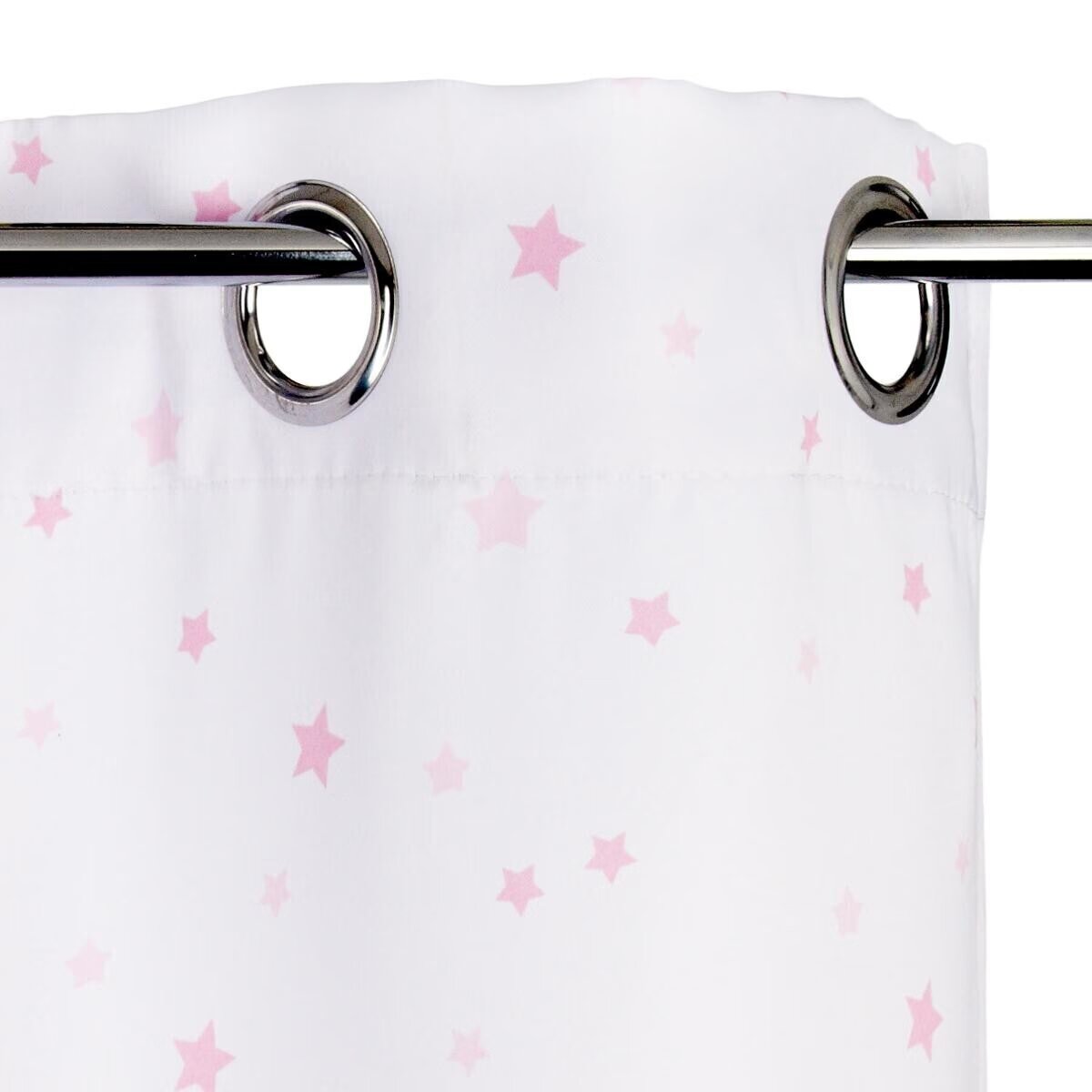 RIDEAU ENFANT FILLE JOLIE PRINCESSE-MOTIFS POÉTIQUE & NOEUDS SATINÉS