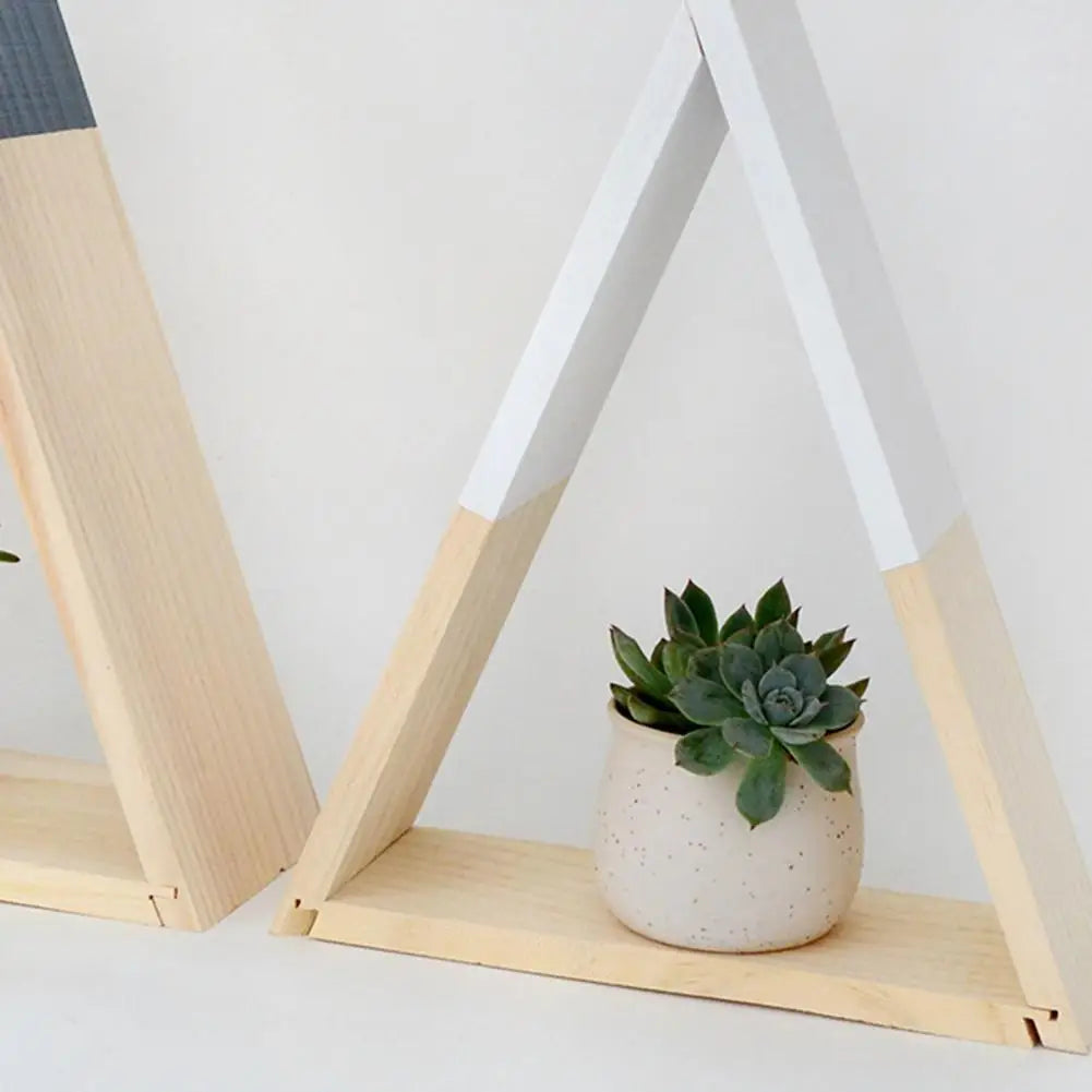 ÉTAGÈRE TIPI MURALE EN BOIS