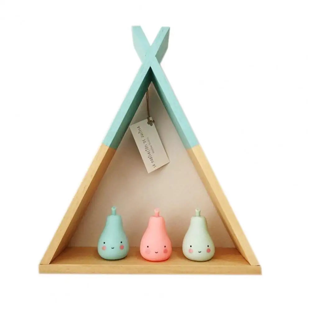 ÉTAGÈRE TIPI MURALE EN BOIS