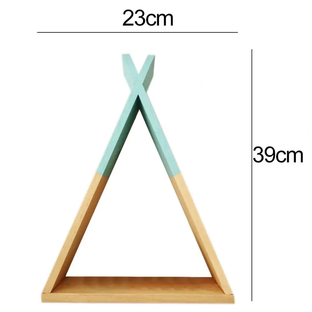 ÉTAGÈRE TIPI MURALE EN BOIS