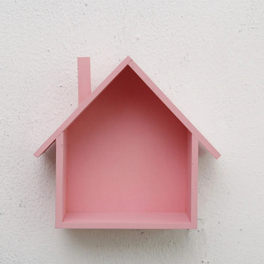 ÉTAGÈRE MURALE EN FORME DE MAISON