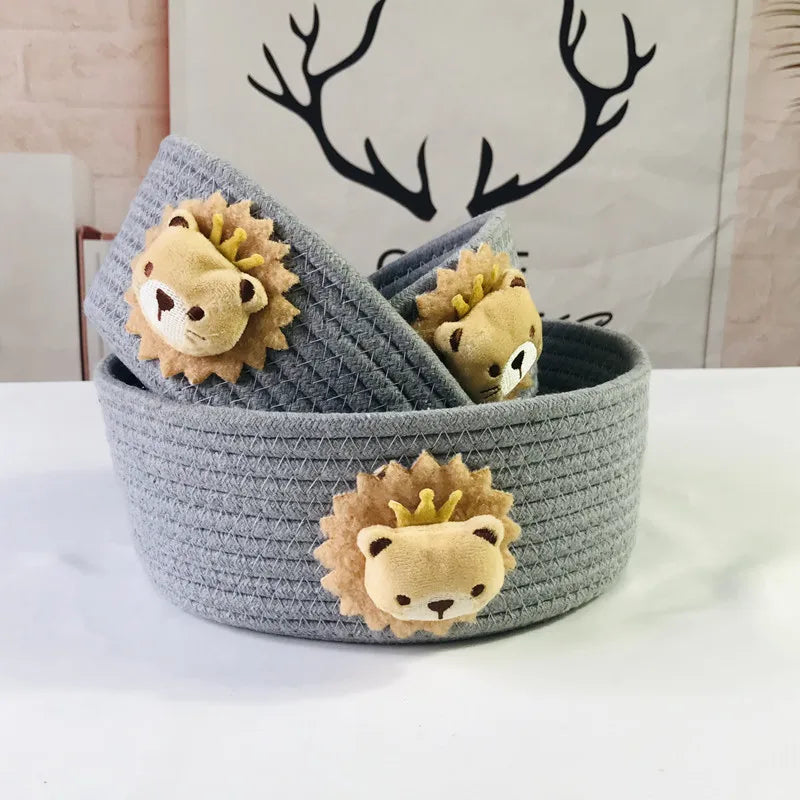 PANIER DE RANGEMENT MIGNONS POUR ENFANTS