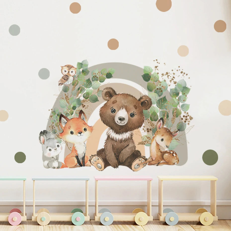 STICKER MURAL ANIMAUX-PLUSIEURS MODÈLES
