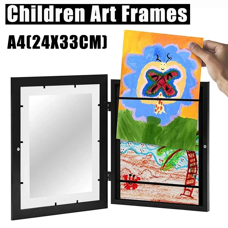 CADRE A DESSIN POUR ENFANTS EN BOIS