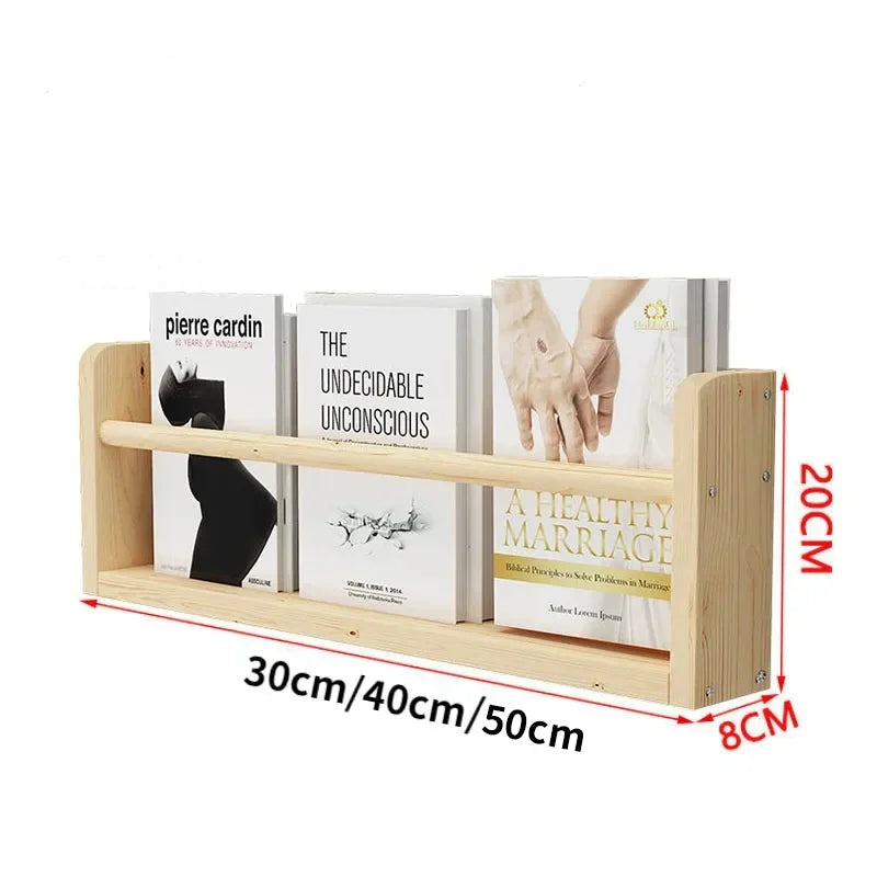 ÉTAGÈRE MURALE EN BOIS