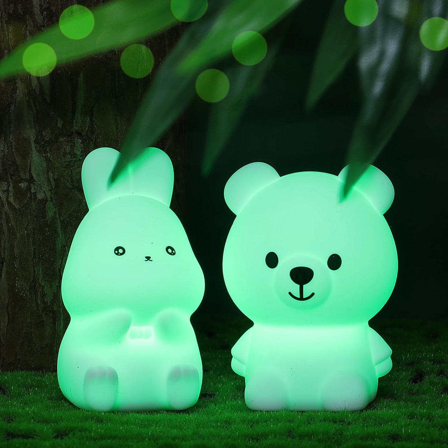 Mini veilleuse de nuit enfant Ours ou Lapin
