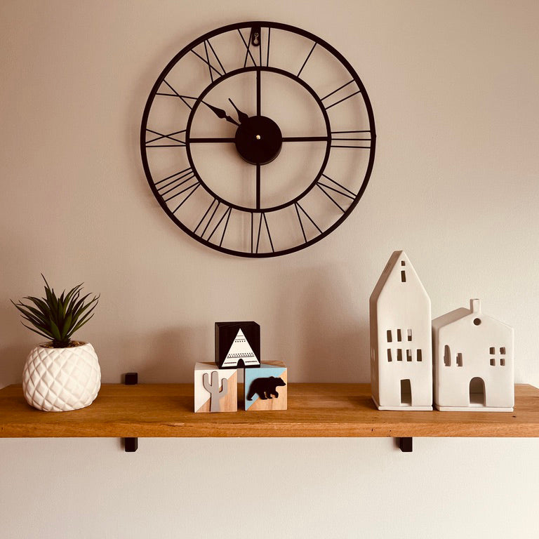 LOT DE 3 CUBES EN BOIS -DÉCORATION CHAMBRE ENFANT-PLUSIEURS MODÈLES