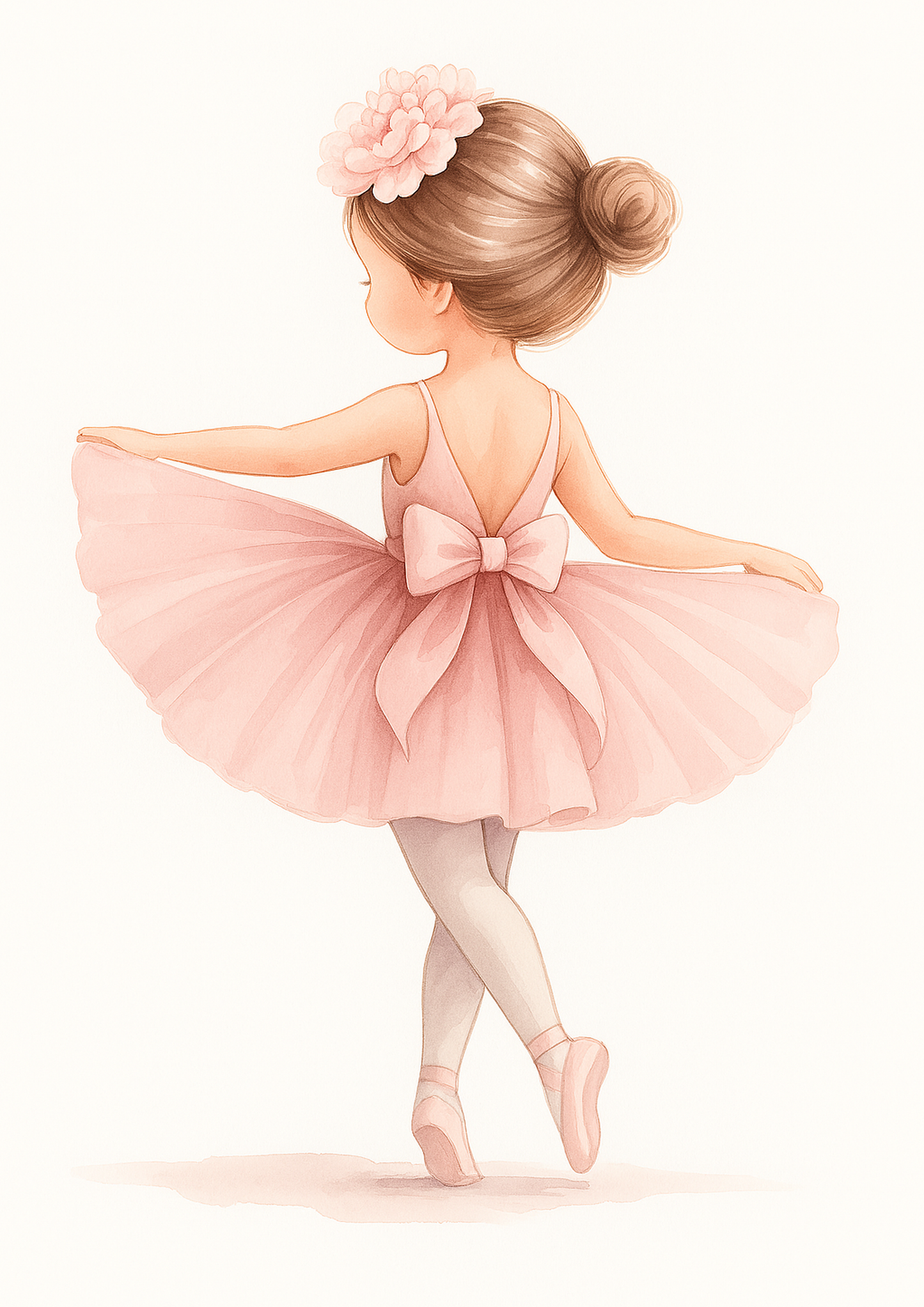 LOT DE 3 AFFICHES DÉCORATIVES BALLERINES-LICORNE - DÉCORATION CHAMBRE ENFANT