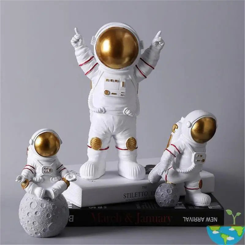 Décoration Astronaute-Or ou Argent