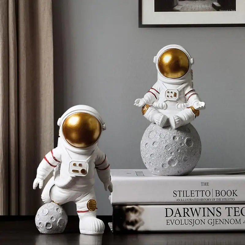 Décoration Astronaute-Or ou Argent