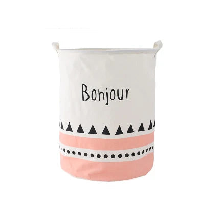 PANIER DE RANGEMENT PLIABLE EN TOILE