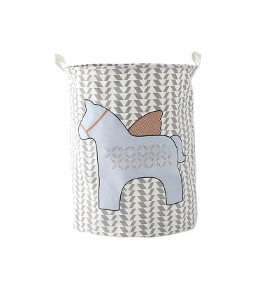 PANIER DE RANGEMENT PLIABLE EN TOILE