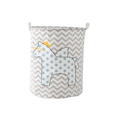 PANIER DE RANGEMENT PLIABLE EN TOILE