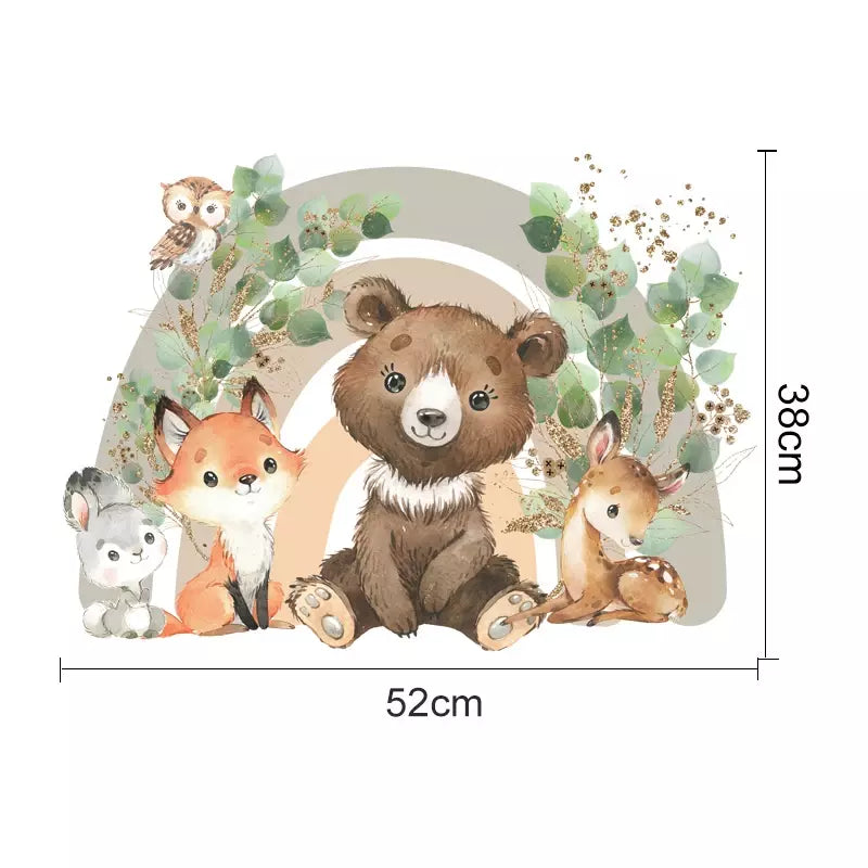 STICKER MURAL ANIMAUX-PLUSIEURS MODÈLES