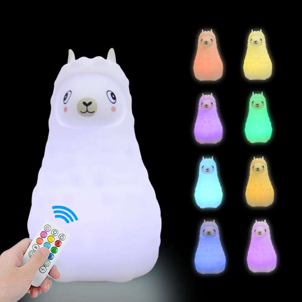 Veilleuse Animale en Silicone Rechargeable pour enfant-bébé
