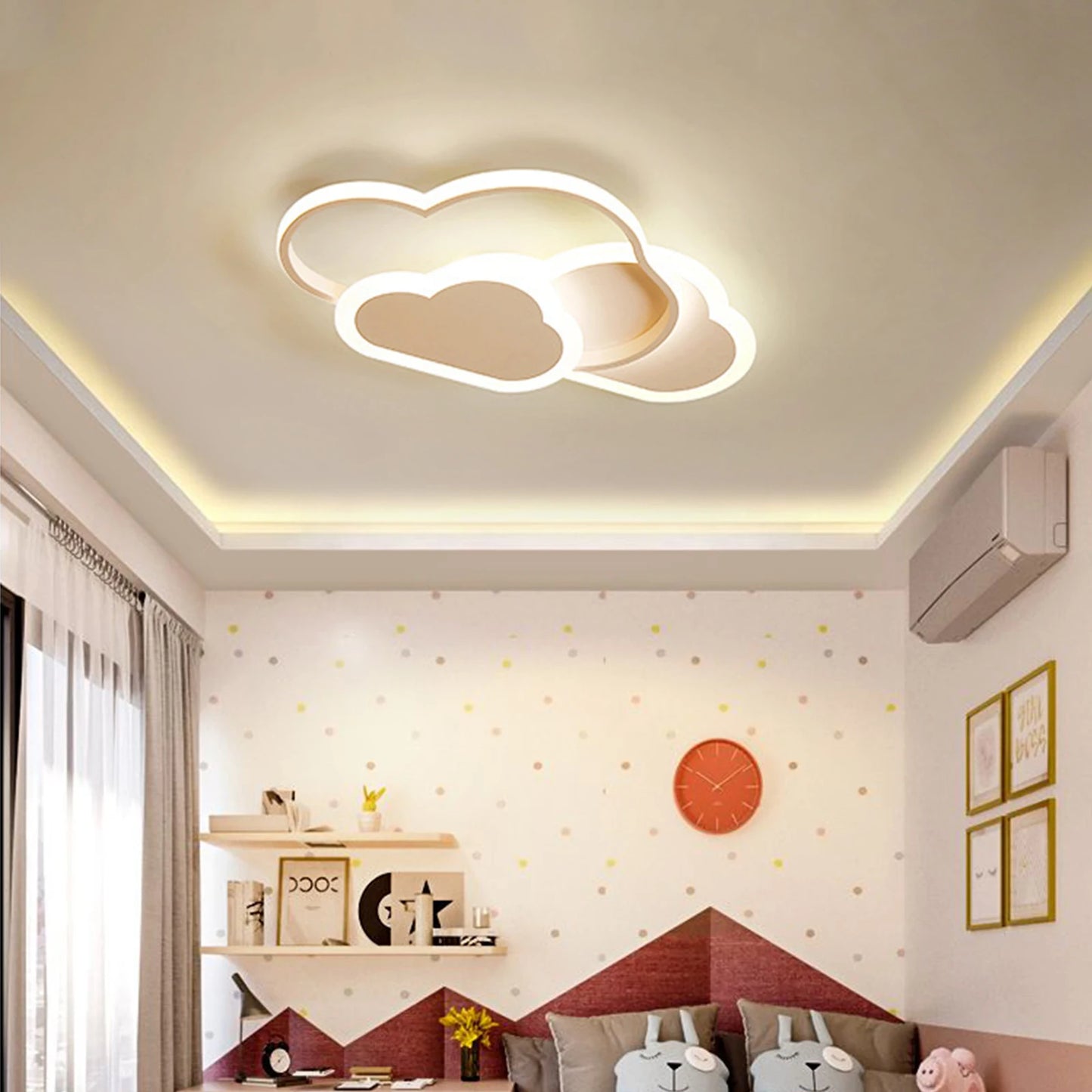 PLAFONNIER LED EN FORME DE NUAGE POUR CHAMBRE D'ENFANT