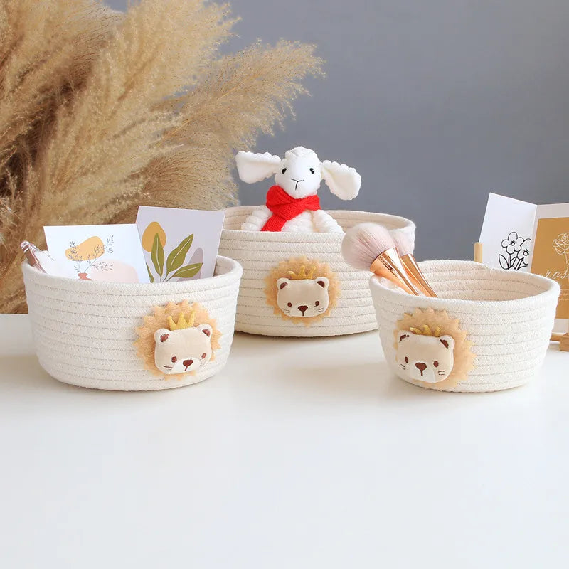 PANIER DE RANGEMENT MIGNONS POUR ENFANTS