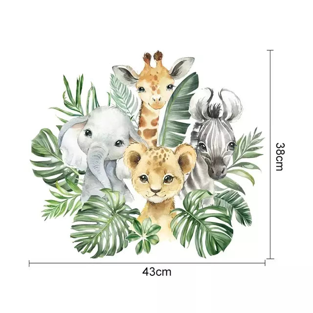 STICKER MURAL ANIMAUX-PLUSIEURS MODÈLES