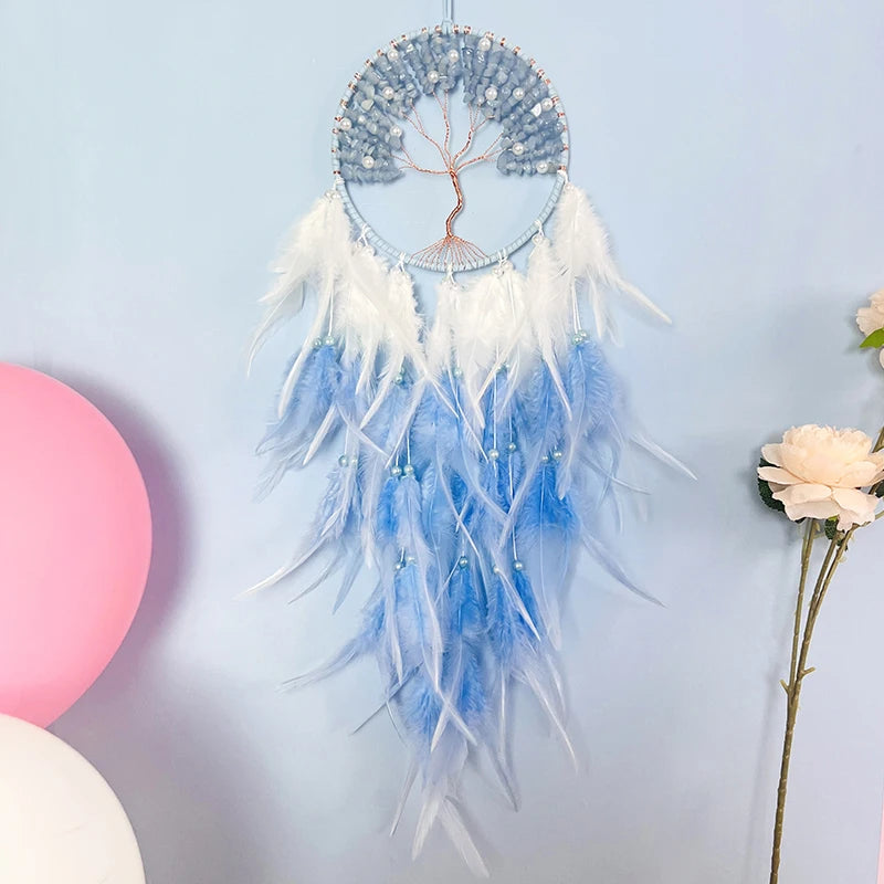 ATTRAPE RÊVES - DÉCORATION MURALE BOHÈME POUR CHAMBRE D'ENFANTS