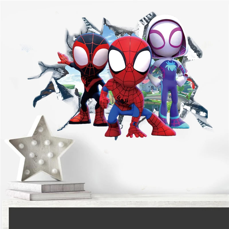 Sticker Mural Marvel-Super Héros