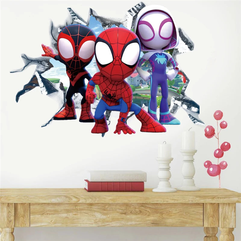 Sticker Mural Marvel-Super Héros