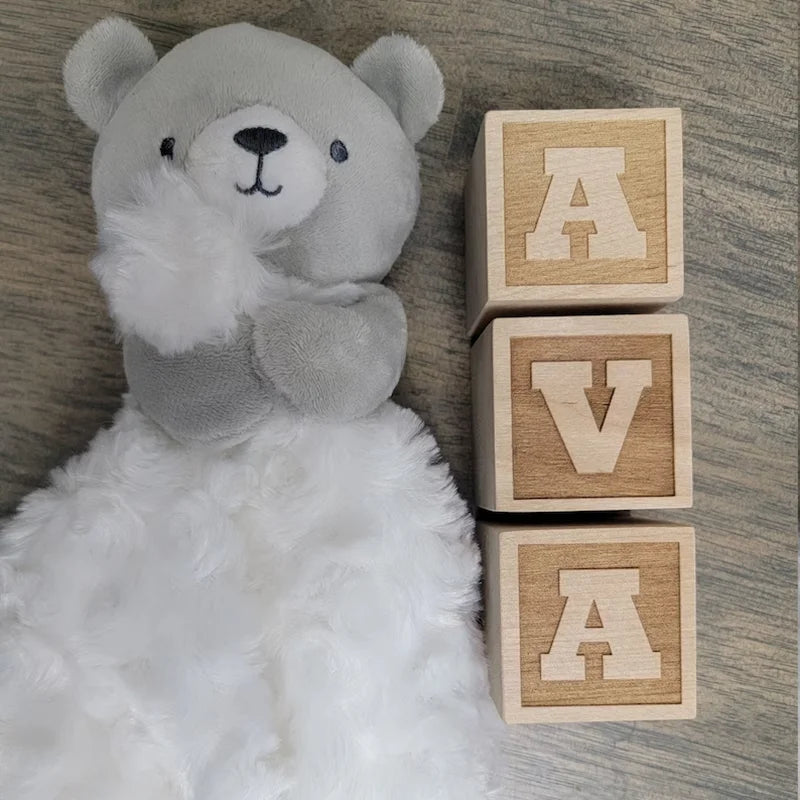 CUBES EN BOIS LETTRES