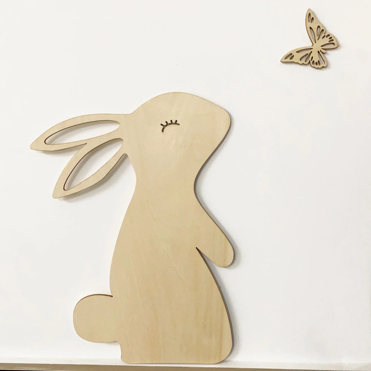 DÉCORATION MURALE EN BOIS-OURS-LION-RENARD-LAPIN POUR CHAMBRE ENFANT